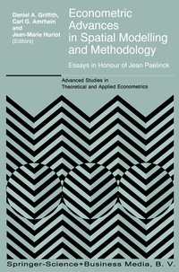 Enlarge image Cover: Econometric Advances in Spatial Modelling and Methodology - Springer