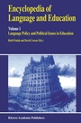 Cover: Encyclopedia of Language and Education - Kluwer Academic Publishers