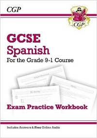 Abbildung von: GCSE Spanish Exam Practice Workbook: includes Answers & Online Audio (For exams in 2025) - Coordination Group Publications Ltd (CGP)