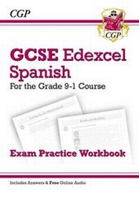 Abbildung von: GCSE Spanish Edexcel Exam Practice Workbook - for the Grade 9-1 Course (includes Answers) - Coordination Group Publications Ltd (CGP)