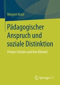 Cover: P&auml;dagogischer Anspruch und soziale Distinktion - Springer VS