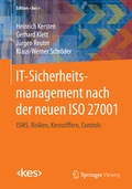 Bild: IT-Sicherheitsmanagement nach der neuen ISO 27001 - Springer Vieweg