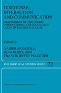 Cover: Discourse, Interaction and Communication - Kluwer Academic Publishers