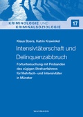 Cover: Intensivt&auml;terschaft und Delinquenzabbruch - Waxmann