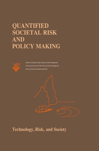 Enlarge image Cover: Quantified Societal Risk and Policy Making - Springer