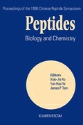 Cover: Peptides - Kluwer Academic Publishers