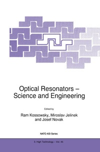 Enlarge image Cover: Optical Resonators - Science and Engineering - Springer