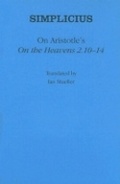 Cover: On Aristotle's "on the Heavens 2.10-14" - Cornell University Press