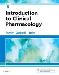 Enlarge image Cover: Introduction to Clinical Pharmacology - Mosby