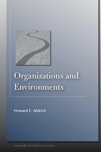 Enlarge image Cover: Organizations and Environments - Stanford Business Books,US