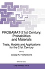 Cover: PROBAMAT-21st Century: Probabilities and Materials - Kluwer Academic Publishers