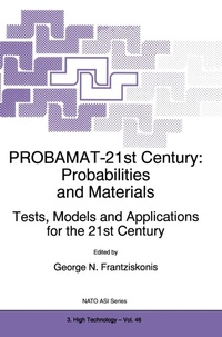 Enlarge image Cover: PROBAMAT-21st Century: Probabilities and Materials - Kluwer Academic Publishers