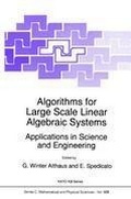 Cover: Algorithms for Large Scale Linear Algebraic Systems: - Springer