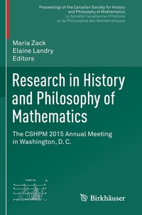 Abbildung von: Research in History and Philosophy of Mathematics - Birkhäuser