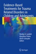 Cover: Evidence-Based Treatments for Trauma Related Disorders in Children and Adolescents - Springer