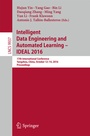 Cover: Intelligent Data Engineering and Automated Learning - IDEAL 2016 - Springer