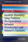 Cover: Geodetic Boundary Value Problem: the Equivalence between Molodensky's and Helmert's Solutions - Springer