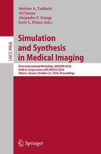 Enlarge image Cover: Simulation and Synthesis in Medical Imaging - Springer