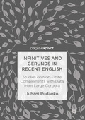 Cover: Infinitives and Gerunds in Recent English - Palgrave Macmillan