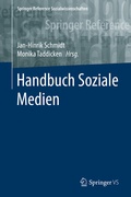 Cover: Handbuch Soziale Medien - Springer VS