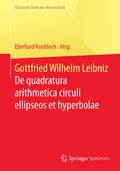 Cover: Gottfried Wilhelm Leibniz - Springer Spektrum