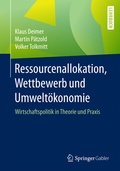 Cover: Ressourcenallokation, Wettbewerb und Umwelt&ouml;konomie - Springer Gabler