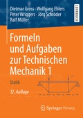 Cover: Formeln und Aufgaben zur Technischen Mechanik 1 - Springer Vieweg