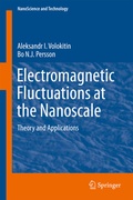 Cover: Electromagnetic Fluctuations at the Nanoscale - Springer