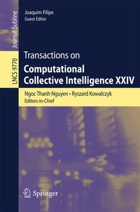 Enlarge image Cover: Transactions on Computational Collective Intelligence XXIV - Springer