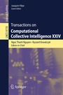 Cover: Transactions on Computational Collective Intelligence XXIV - Springer