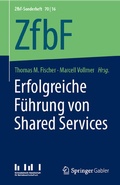 Cover: Erfolgreiche F&uuml;hrung von Shared Services - Springer Gabler