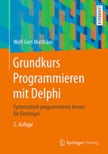 Cover: Grundkurs Programmieren mit Delphi - Springer Vieweg