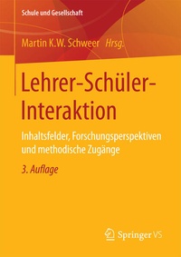 Abbildung von: Lehrer-Schüler-Interaktion - Springer VS