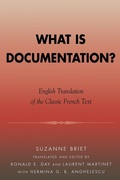 Cover: What is Documentation? - Scarecrow Press