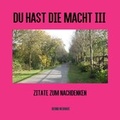 Cover: DU hast die Macht III - epubli