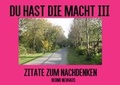 Cover: DU hast die Macht III - epubli