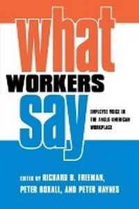 Enlarge image Cover: What Workers Say - ILR Press