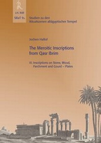 Enlarge image Cover: The Meroitic Inscriptions from Qasr Ibrim - J.H.Röll Verlag