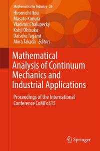 Abbildung von: Mathematical Analysis of Continuum Mechanics and Industrial Applications - Springer