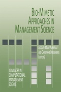 Cover: Bio-Mimetic Approaches in Management Science - Springer
