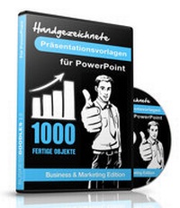 Abbildung von: 1000 Handgezeichnete Präsentationsvorlagen für PowerPoint - - FuturePaceMedia