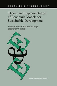 Enlarge image Cover: Theory and Implementation of Economic Models for Sustainable Development - Springer
