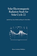 Cover: Solar Electromagnetic Radiation Study for Solar Cycle 22 - Springer