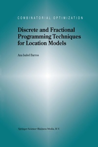 Abbildung von: Discrete and Fractional Programming Techniques for Location Models - Kluwer Academic Publishers