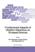 Cover: Fundamental Aspects of Ultrathin Dielectrics on Si-based Devices - Kluwer Academic Publishers