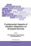 Cover: Fundamental Aspects of Ultrathin Dielectrics on Si-based Devices - Springer