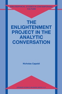 Enlarge image Cover: The Enlightenment Project in the Analytic Conversation - Springer