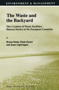 Enlarge image Cover: The Waste and the Backyard - Kluwer Academic Publishers
