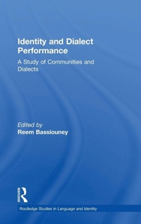 Enlarge image Cover: Identity and Dialect Performance - Routledge