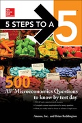 Cover: 5 Steps to a 5: 500 AP Microeconomics Questions to Know by Test Day, Second Edition - McGraw-Hill Education